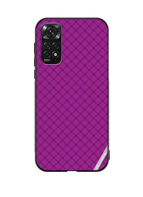 Protective Case Cover For Xiaomi Redmi Note 11S Cheks Color Square Geometric Texture Design Multicolour