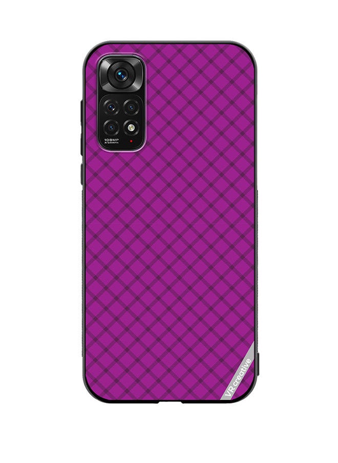 Protective Case Cover For Xiaomi Redmi Note 11S Cheks Color Square Geometric Texture Design Multicolour