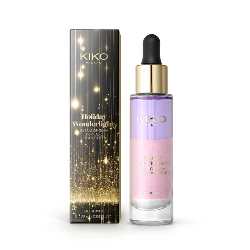كيكو ميلانو HOLIDAY WONDERLIGHTS GLEAM OF GLAM TRIPHASIC HIGHLIGHTER clear