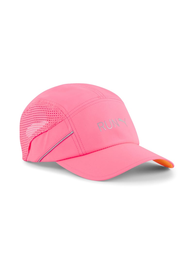 PUMA Lightweight Womens Pink Running Cap - Image 1