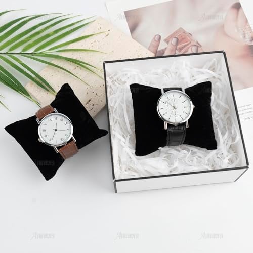 AUEAR, Velvet Bracelet Watch Pillow Black Jewelry Pillows Bangle Cushions Display Stand Set for Box (10 Pcs) - Image 4