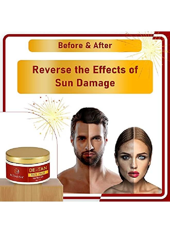 Newish ® عبوة دي تان للوجه للرجال والنساء 50 جرام  - Image 5