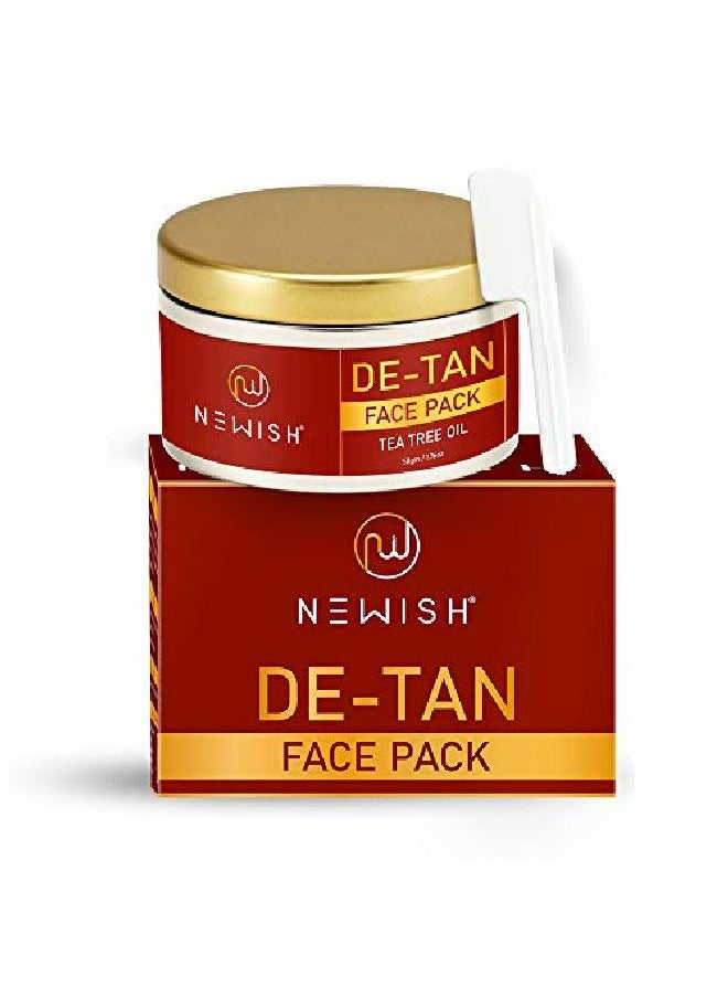 Newish ® عبوة دي تان للوجه للرجال والنساء 50 جرام  - Image 2