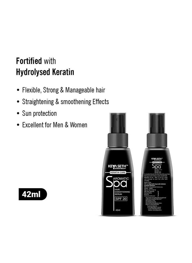Keya Seth Aromatherapy Spf 20 Spa Hair Conditioning Serum With Keratin Care, 42Ml  - Image 2