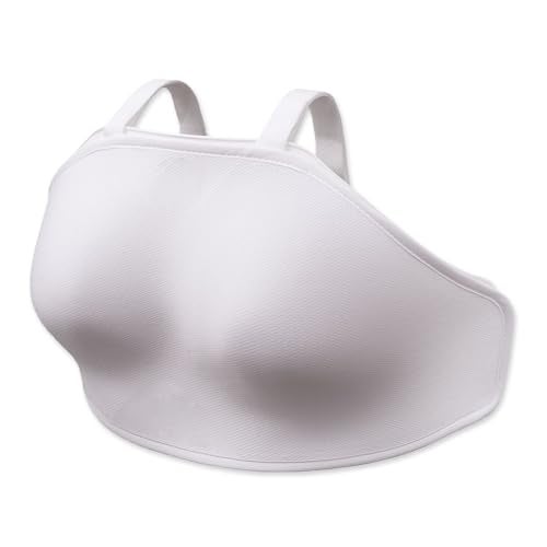 FEFOSAEP Fencing Chest Protector - Double Soft-Layer Chest Guard for Women - FIE Certificate Plastic Breast Protector - Fencing Gear for Foil Epee Sabre (Women,XS) - Image 3
