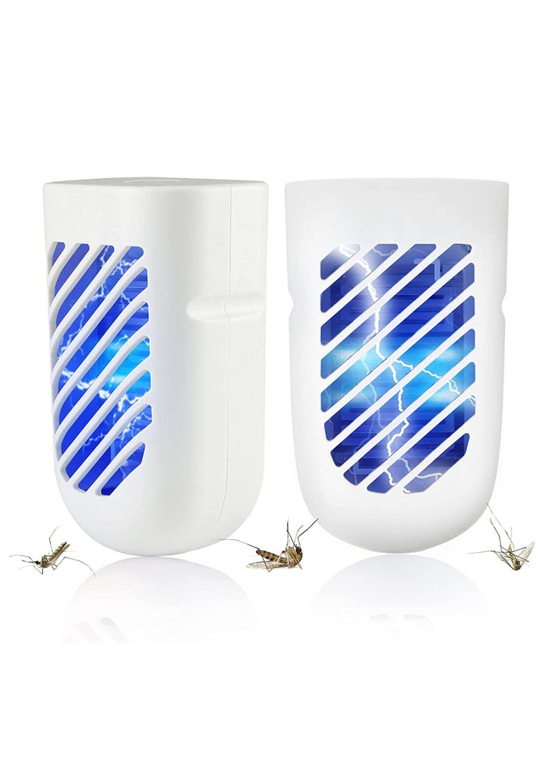 KASTWAVE Electronic Fly Bug Zapper, Fly and Insect Killer, Mosquito, Moth, Wasp, Fruit fly catchers for the home indoor plug in, Powerful Fly Zapper with UV Light - Image 1