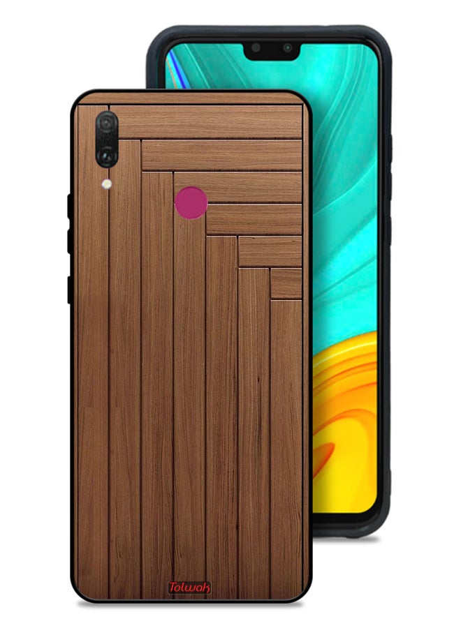 Tolwak Huawei Y9 (2019) Protective Case Cover Door Pattern - Image 1