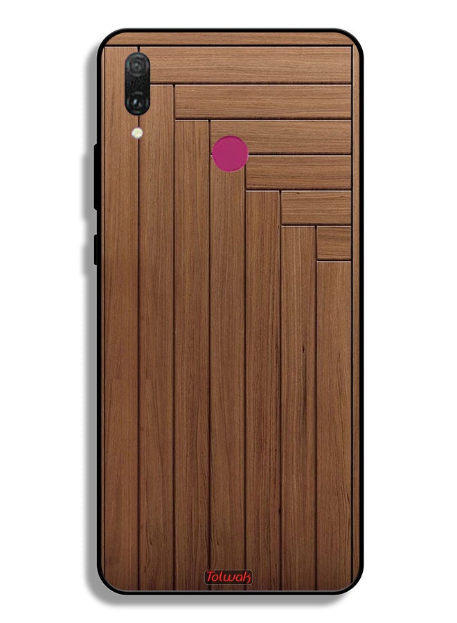 Tolwak Huawei Y9 (2019) Protective Case Cover Door Pattern - Image 2