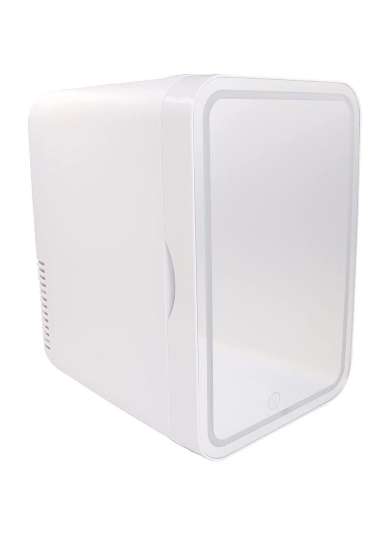 Cool Baby COOLBABY Mini Fridge for Skin Care 8L Cosmetic Refrigerator Skincare Fridge Makeup Fridge Glass Panel And Led Lighting  - Image 5