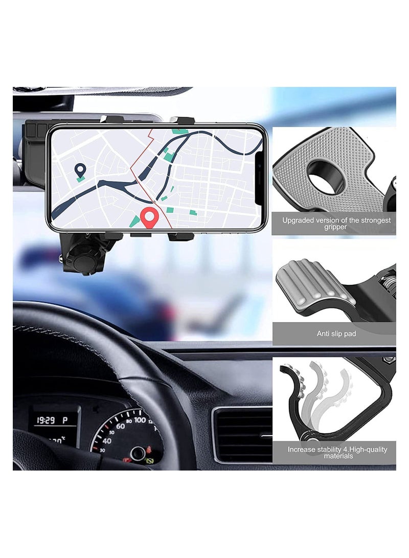 Y&D Car Phone Holder, Cell Mount for Clamp Tight Big Strong Suction  - Image 4