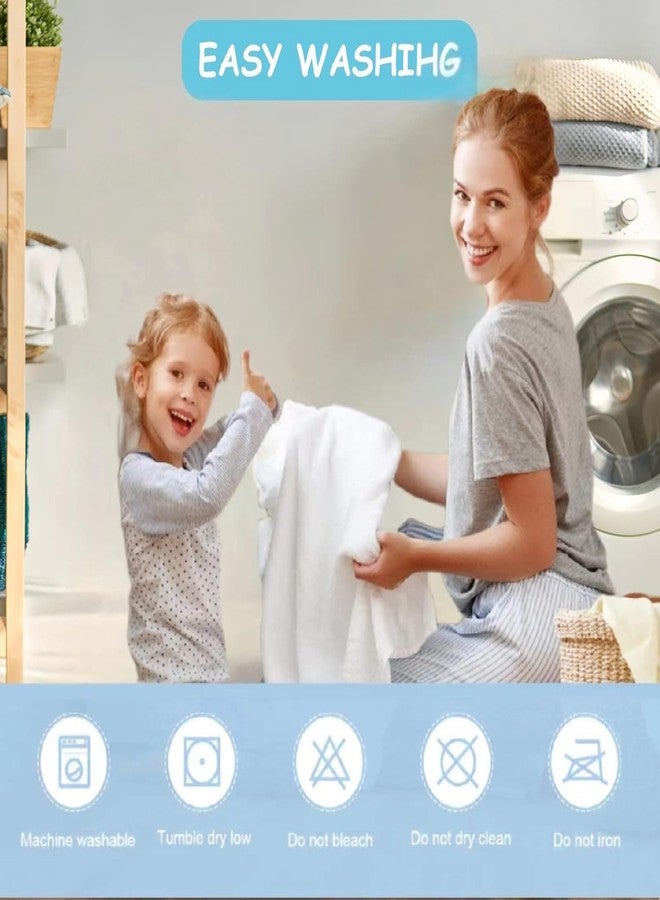 TEDDYIFY Premium Soft Bath Towel for Babies, Newborn, Infant and Toddler, Ultra Absorbent, Natural Baby Stuff Towel with Hood for Boy and Girl 0-5 Years (2 Pack Special Combo (Grey White), 0-5 Years) - Image 3