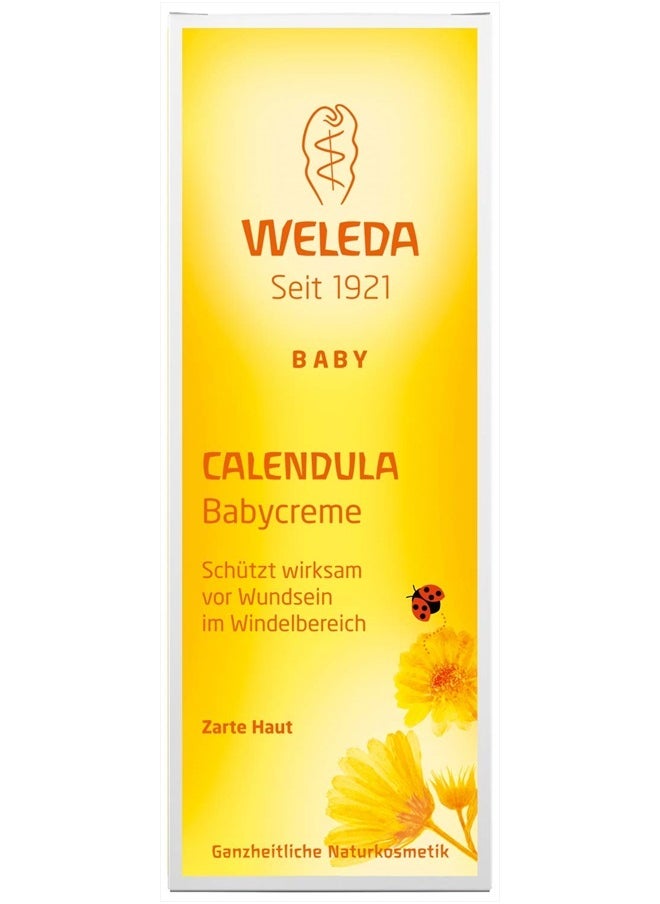Weleda WELEDA Calendula Baby Cream - Protects Sensitive Baby Skin Against Soreness - The Ideal Care for The Diaper Area - Cares Gently & soothes Skin - Promotes Skin Regeneration - 75 ml  - Image 2
