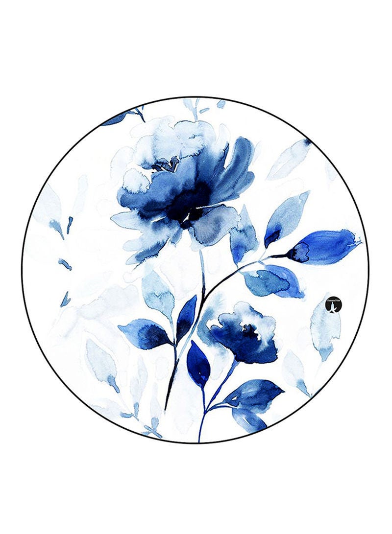 Flowers Printed Mouse Pad Multicolour