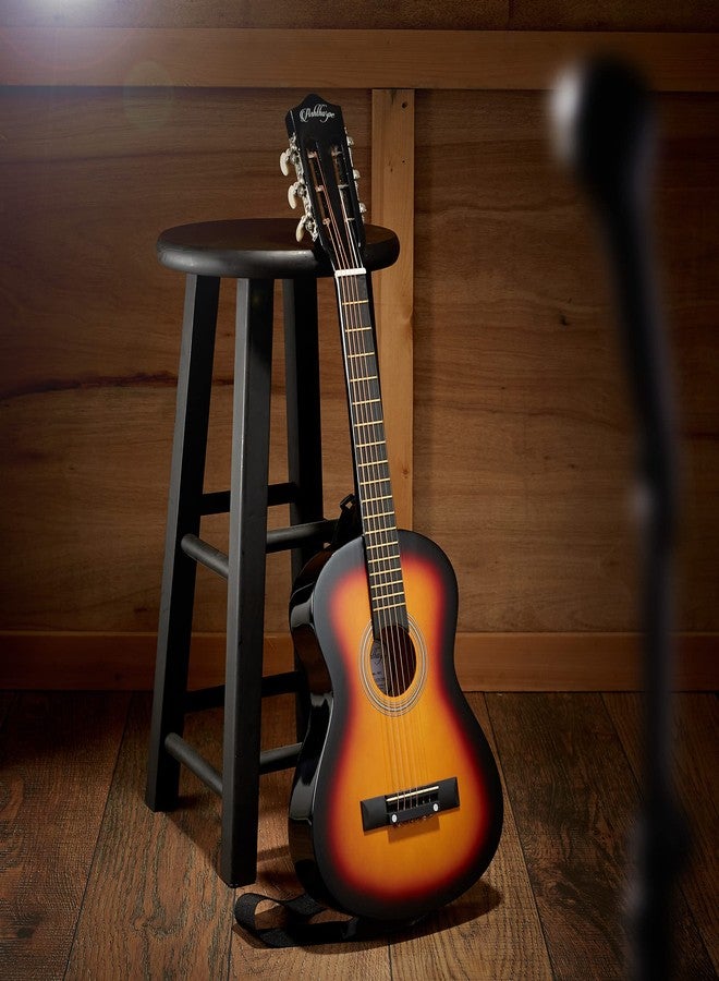 Ashthorpe 30-inch Beginner Acoustic Guitar Package (Sunburst), Basic Starter Kit w/Gig Bag, Strings, Strap, Tuner, Picks - Image 4