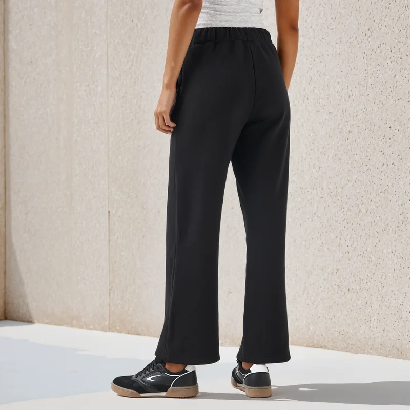 Splash FAV  Flexi Waist Polyester Blend Track Pants with Pockets for Women | Best Price UAE