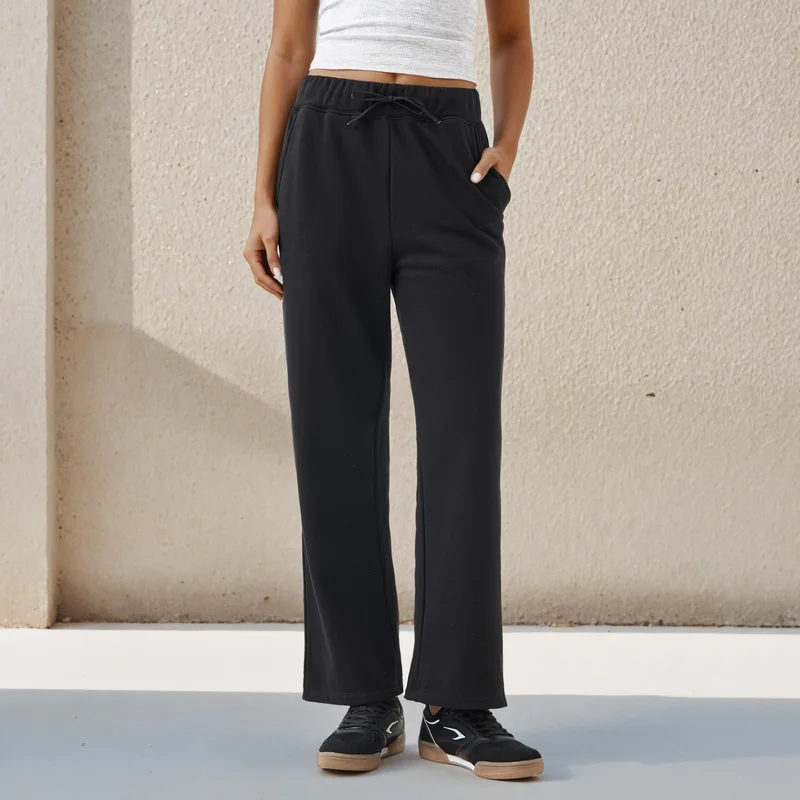 سبلاش فيڤ Flexi Waist Polyester Blend Track Pants with Pockets
