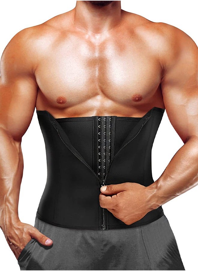 Lemon - High Waist Shapewear Girdle for Men Protect Waist Shaping Belt Tummy Control Shapewear Sport Workout Slimming Body Shaper Bands (L) - Image 1