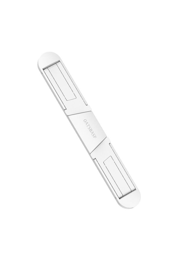BURAQ Oatsbasf 03362 Laptop Cooling Stand Desktop Portable Suspended Vertical Stand(White)  - Image 1