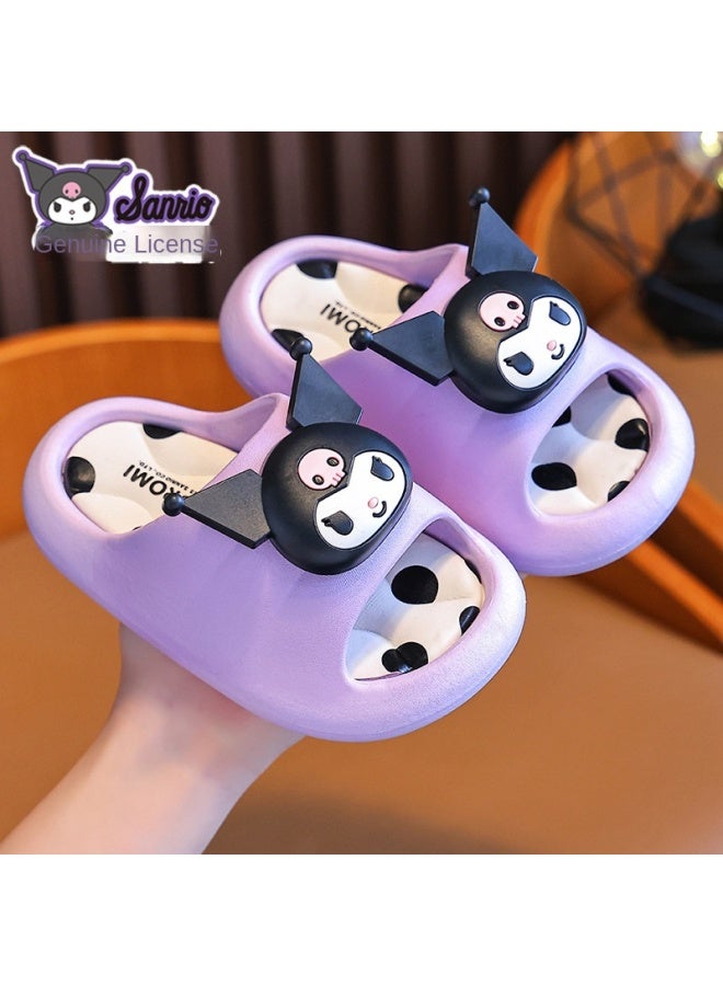 Sanrio Kids Sandals Non-slip Indoor Bath Soft Sole Baby Slippers With Comfortable Cushioning - Image 1