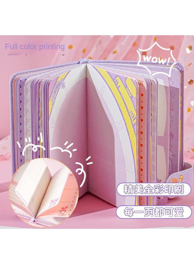 Bluejw Sanrio Melody Hand Account Book Suit Kulomi Hand Account Gift Box Children Girls Primary School Students Toys Girls Can - Image 5