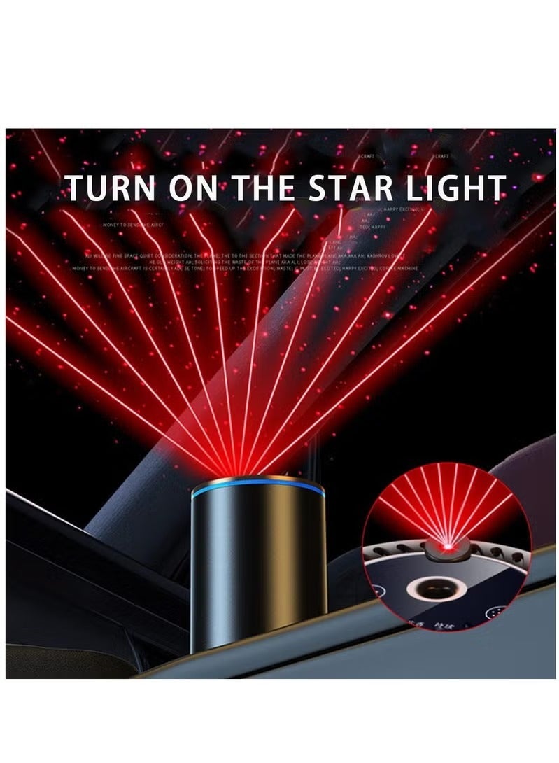 Car Air Fresheners,Portable AI Car Diffuser With Star Projector Light,20000Ma Long Standby Aromatherapy,Luxury Car Accessories【Gift Choice】,Black - Image 4