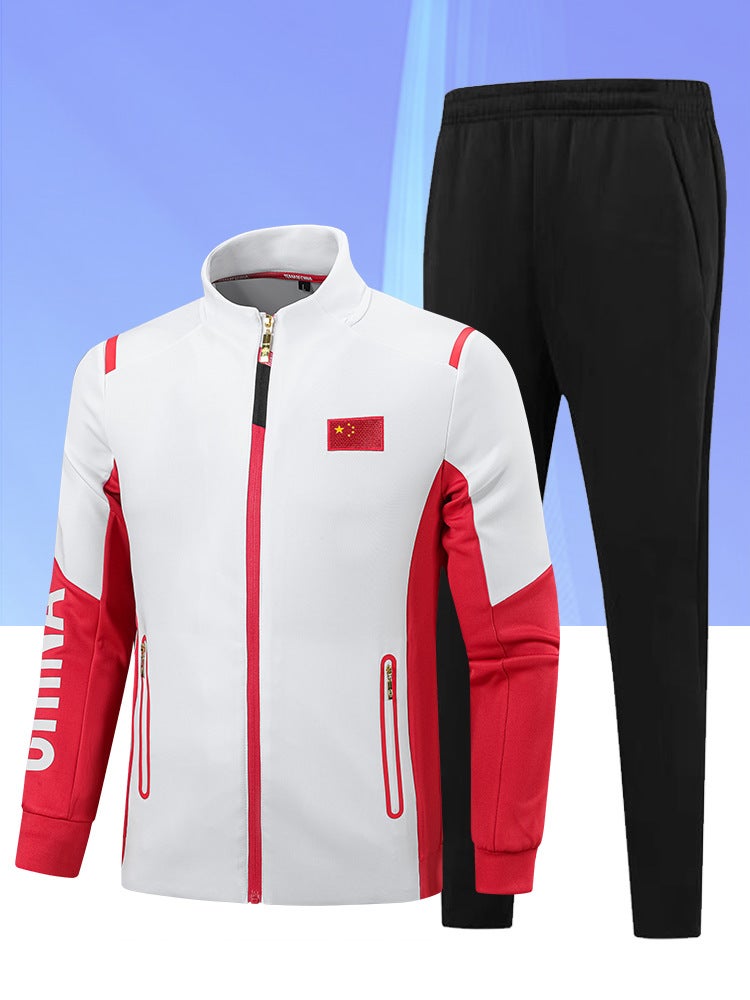 Chinese Team Sportswear Suit Men'S And Women'S Team Clothing National Clothing Sports Students' Training Clothing Martial Arts Coach Clothing - Image 5