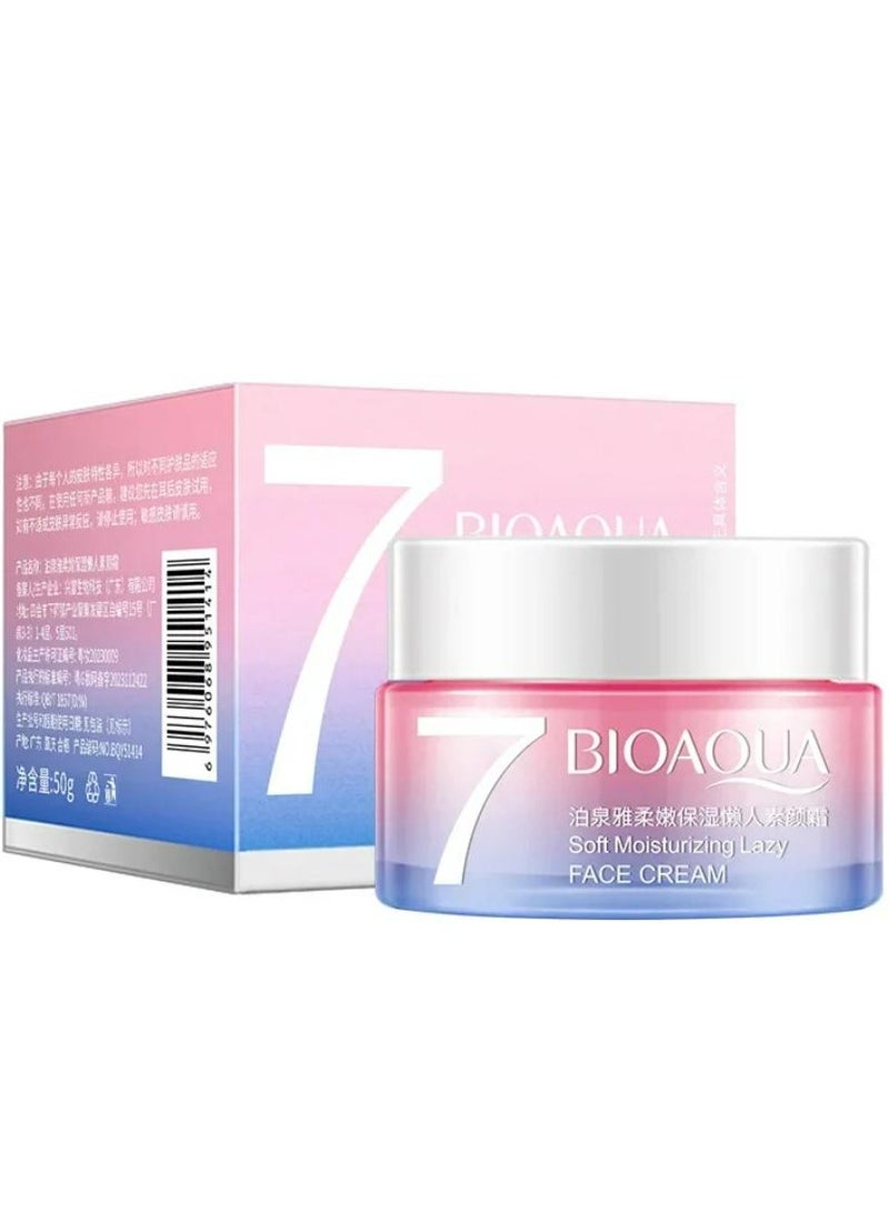 BIOAQUA Soft Moisturizing Lazy Face Cream 50 g - Image 1