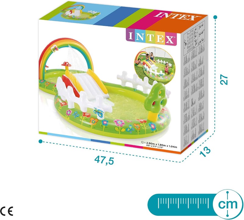 Intex My Garden Play Center with Sprayer and Slide - Image 4