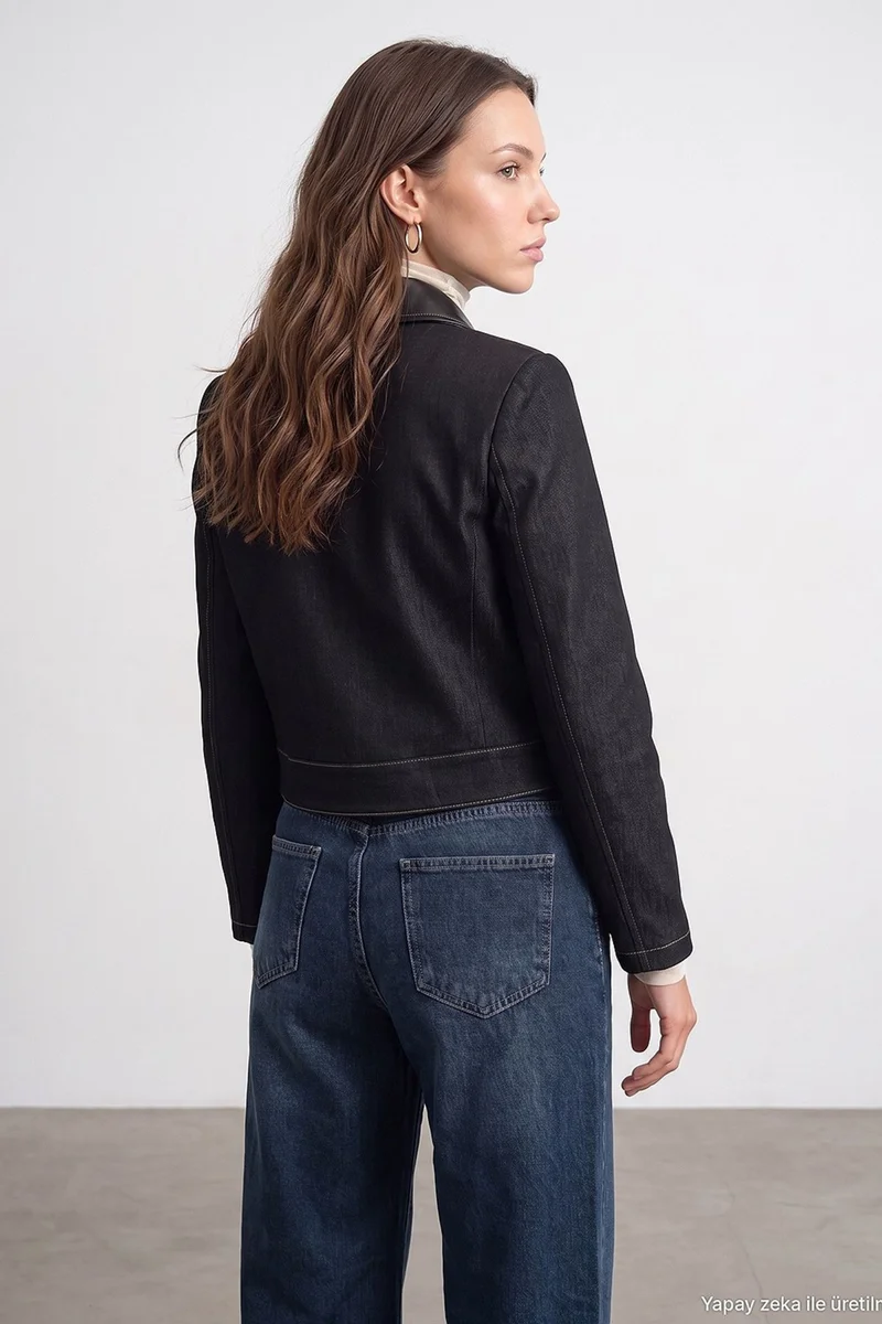 Dilvin Dark Grey DILVIN Women's Tailored Jacket for Women | Best Price UAE