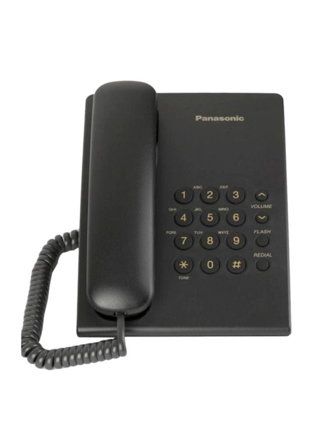 باناسونيك هاتف سلكي متكامل طراز Kx-Ts500 أسود - Image 4