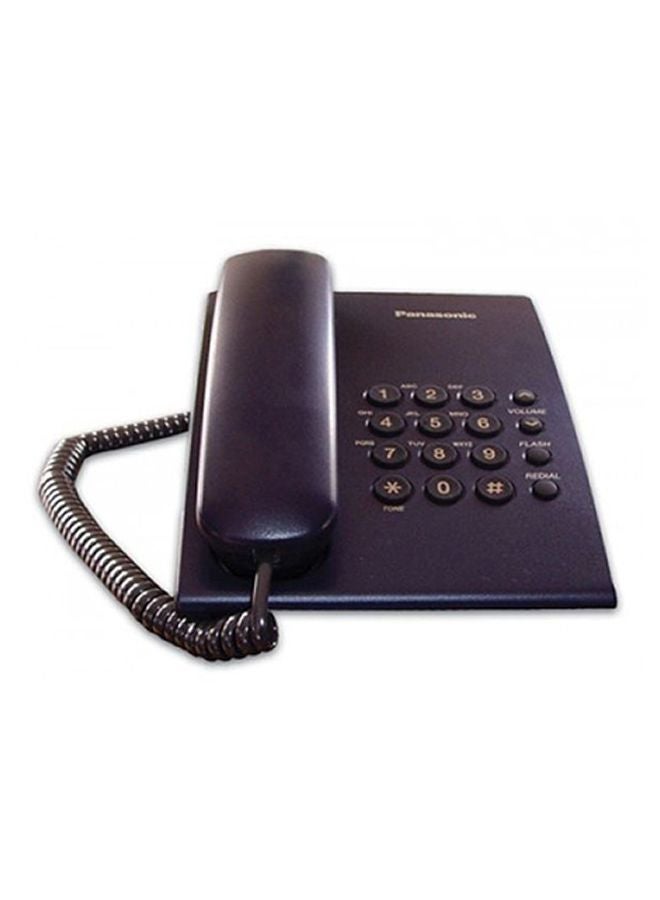 باناسونيك هاتف سلكي متكامل طراز Kx-Ts500 أسود - Image 5