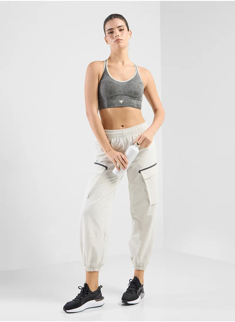 UNDER ARMOUR Project Rock Lets Go Infinity Low Support Bra