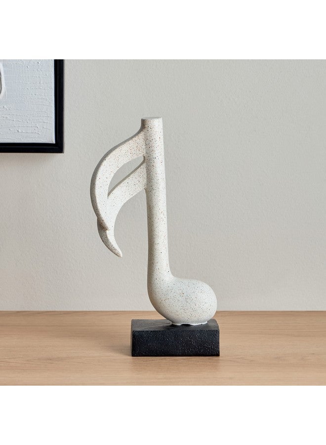 Home Box Wren Polyresin Abstract Musical Note Accent 14 x 27 x 7 cm  - Image 1