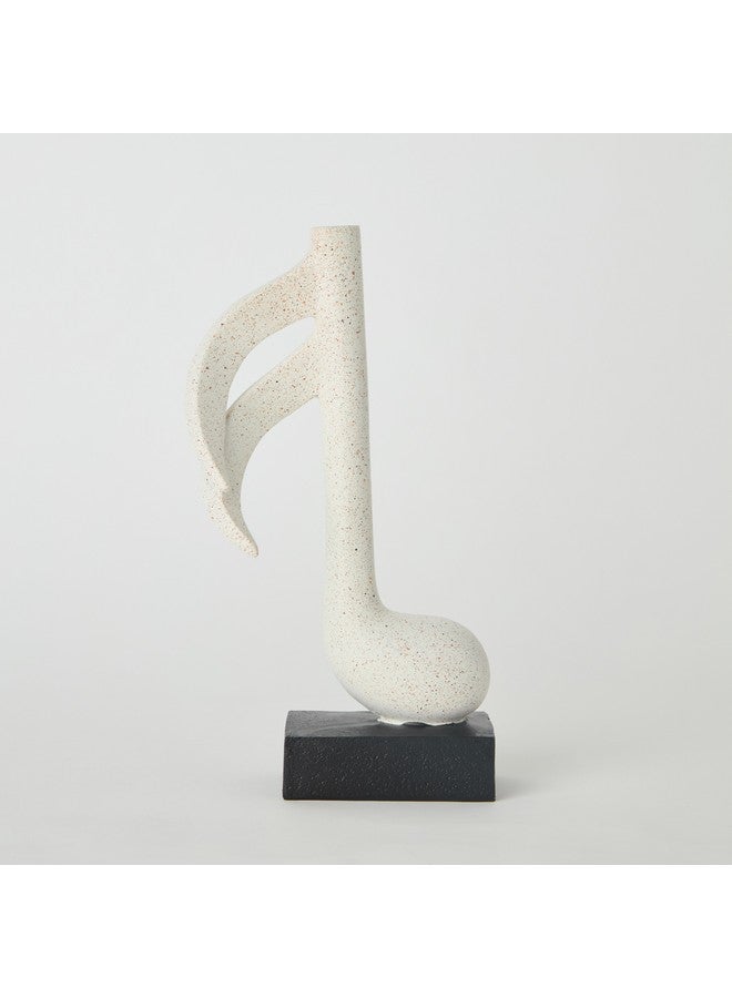 Home Box Wren Polyresin Abstract Musical Note Accent 14 x 27 x 7 cm  - Image 5