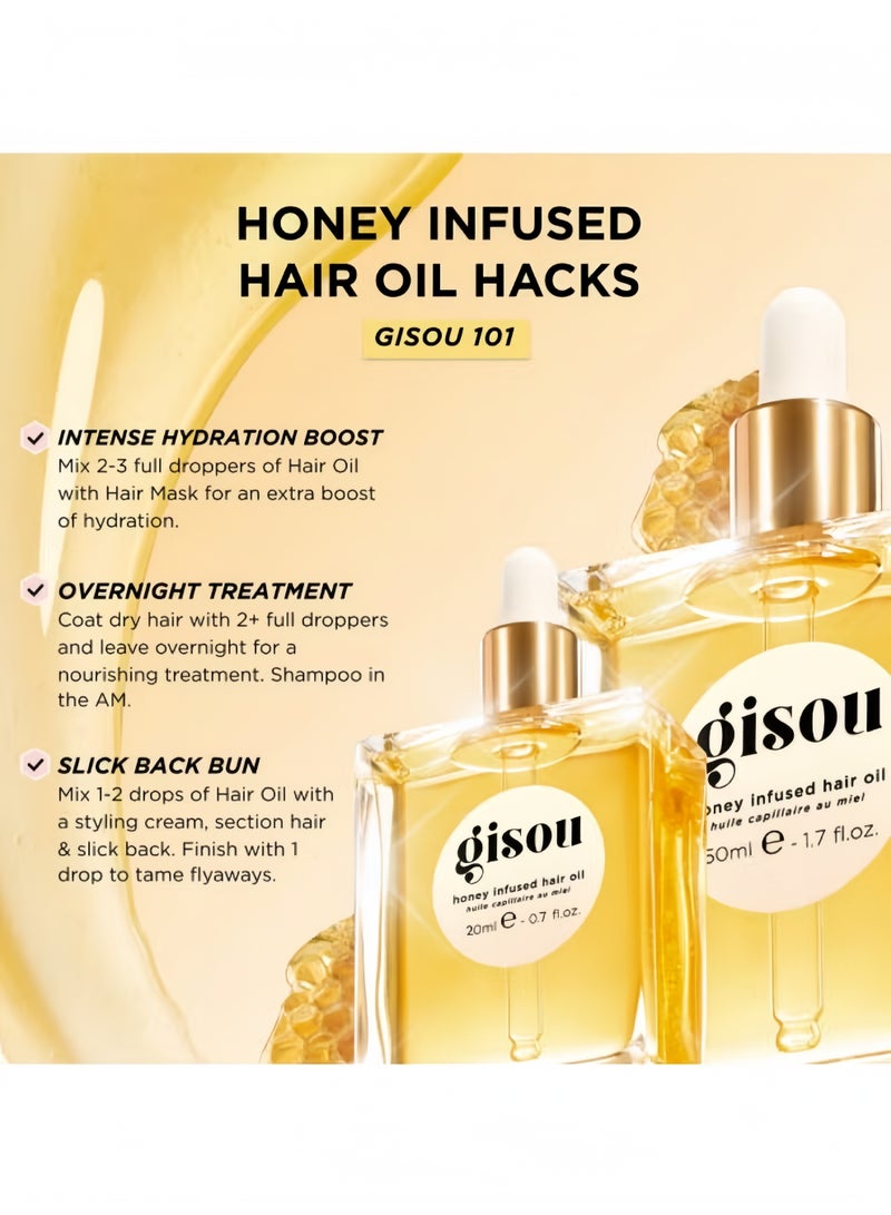 جيسو زيت الشعر المُحمَّل بالعسل: يُغَذِّي بالعسل، يُمَهّد فورًا، ويُضِيء كل خصلة ببريق. - Image 5