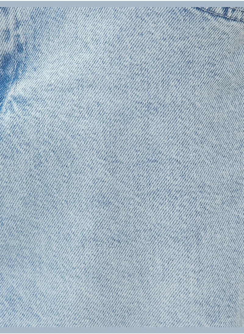 كوتون Jean Cargo Trousers Pocket Detail