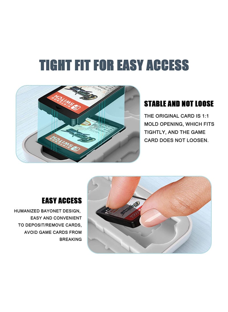 SYOSI - Game Case for Switch, Compatible with Nintendo Switch/Oled/Lite, Game Case Holder for Nintendo Switch Game Card with 24 Game Card Storage - Image 1