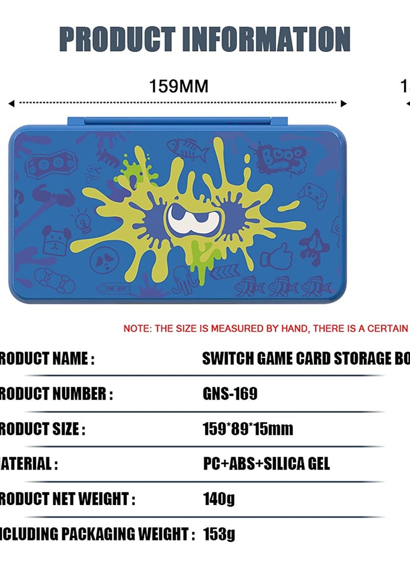 SYOSI - Game Case for Switch, Compatible with Nintendo Switch/Oled/Lite, Game Case Holder for Nintendo Switch Game Card with 24 Game Card Storage - Image 1