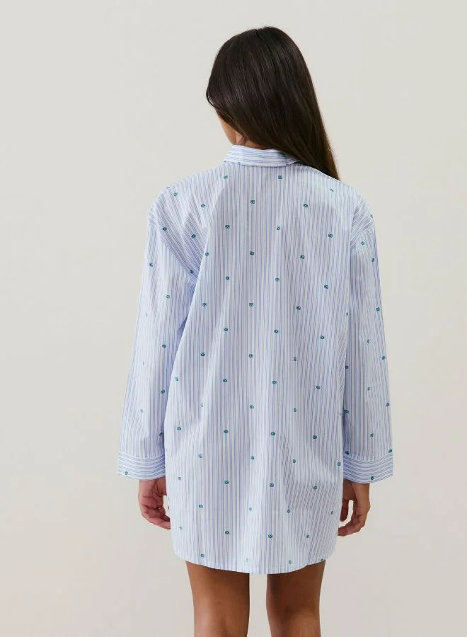 UNDIZ Cotton shirt dress