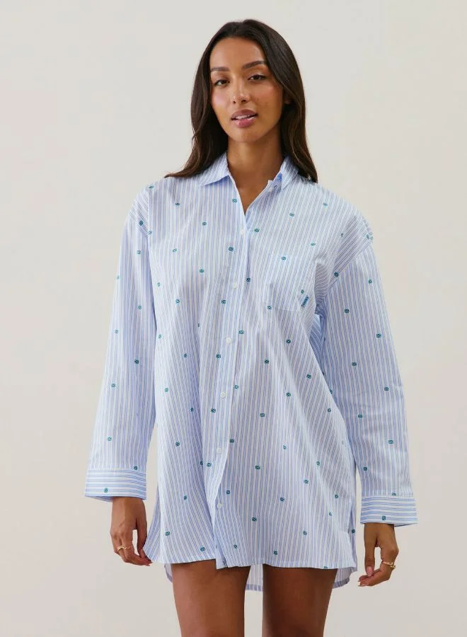 UNDIZ Cotton shirt dress