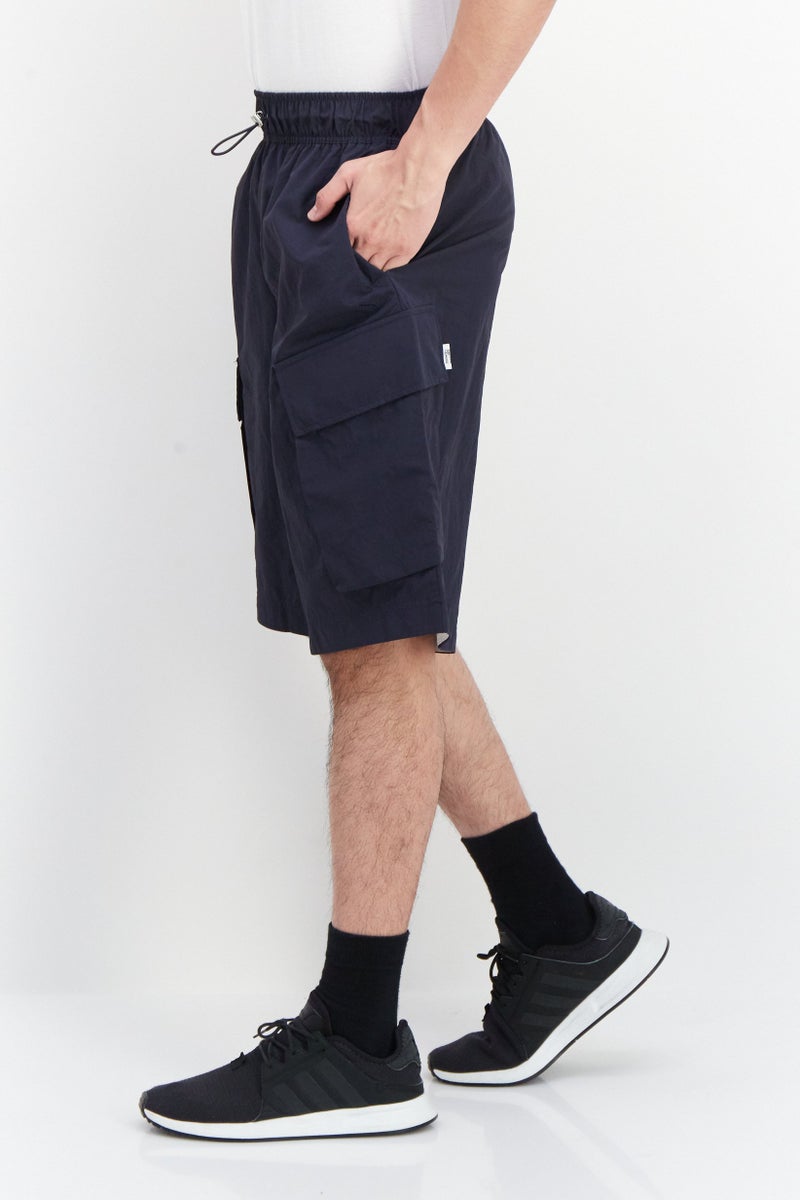 PUMA شورتات تدريب رياضية للرجال مع حبل سحب، لون كحلي - Image 4