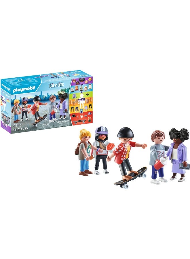 PLAYMOBIL My Figures: Fashion Show Playset with Figures, Runway Accessories, Outfits and Creative Elements for Role-Play and Imaginative Fun | Model 71401 | Creative Toy for Kids Ages 4+ | 71401 - Image 1