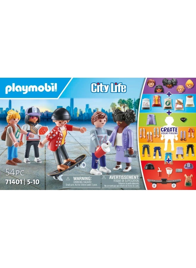 PLAYMOBIL My Figures: Fashion Show Playset with Figures, Runway Accessories, Outfits and Creative Elements for Role-Play and Imaginative Fun | Model 71401 | Creative Toy for Kids Ages 4+ | 71401 - Image 4