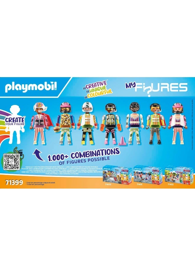 PLAYMOBIL My Figures: Fashion Show Playset with Figures, Runway Accessories, Outfits and Creative Elements for Role-Play and Imaginative Fun | Model 71401 | Creative Toy for Kids Ages 4+ | 71401 - Image 5