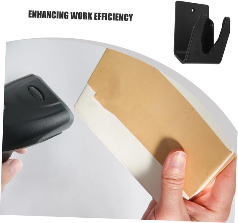 Operitacx Universal Barcode Scanner Stand Bracket Adjustable Height Wall-Mountable Holder for Handheld Devices Space-Saving Design for Supermarkets and Warehouses - Image 3