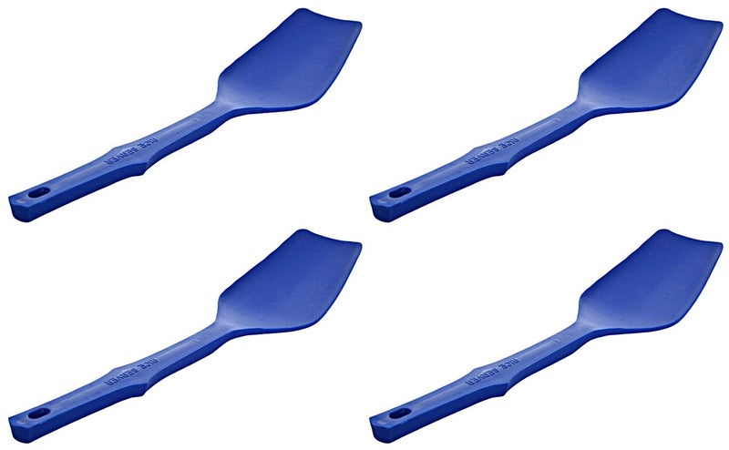 Cutting EDGE Polypropylene Serving Spoon, Set of 4, Blue - Image 1