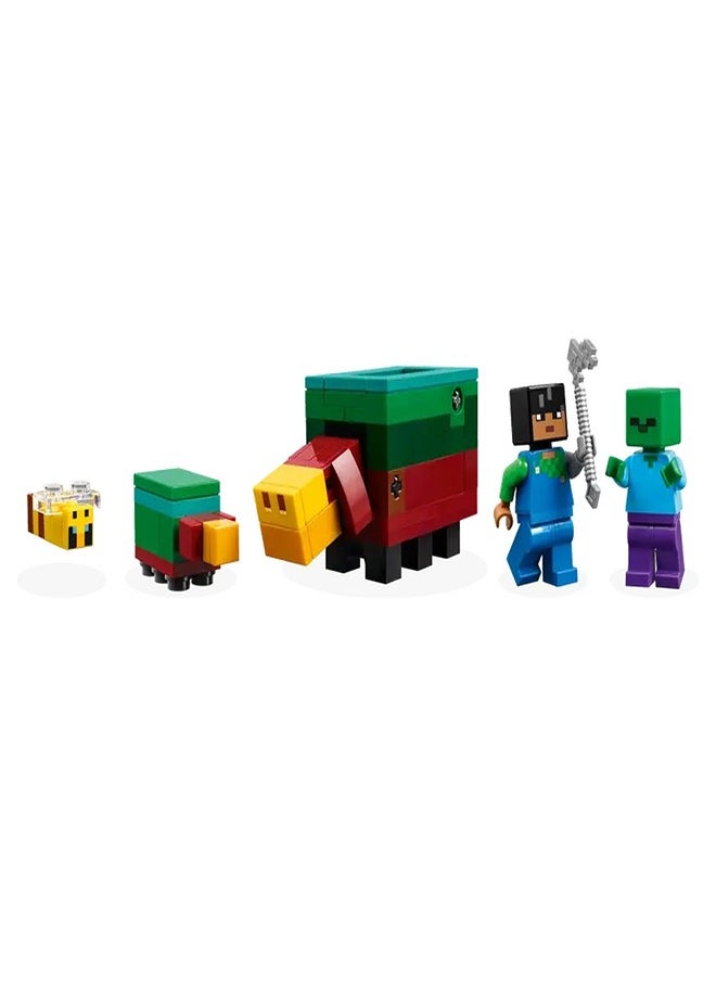 ليغو مكعبات ماين كرافت حديقة أزهار الكرز 304 قطعة - 21260  - Image 3