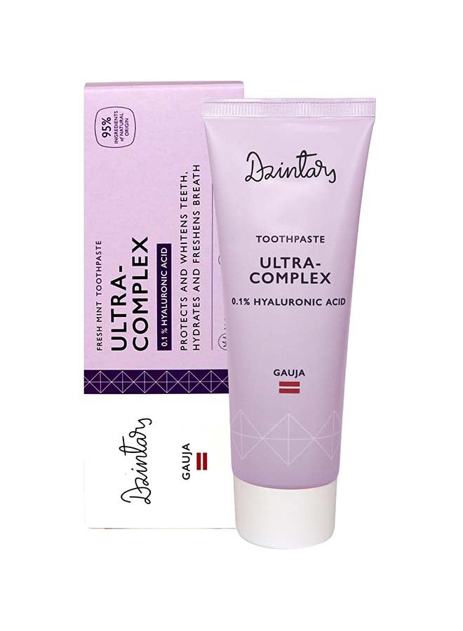 Dzintars Ultracomplex Toothpaste Gauja 75ml - Image 2