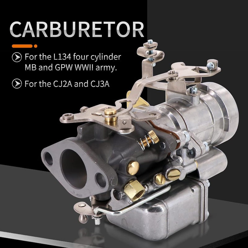 Dokili W.O G503 Carburetor for Willys L134 MB CJ2A CJ3A & Ford GPW WWII Army Jeep - Image 3