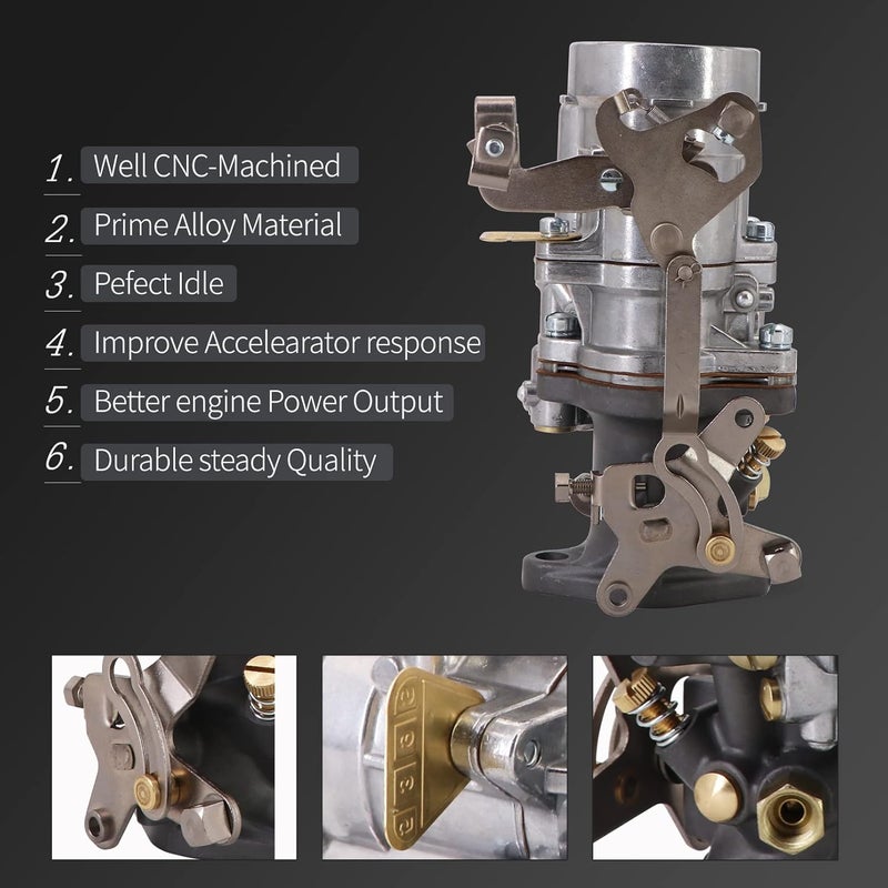 Dokili W.O G503 Carburetor for Willys L134 MB CJ2A CJ3A & Ford GPW WWII Army Jeep - Image 5
